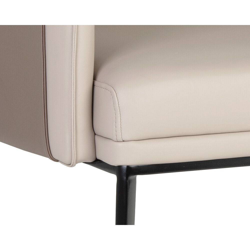 Carter Napa Beige / Napa Tan Lounge Chair